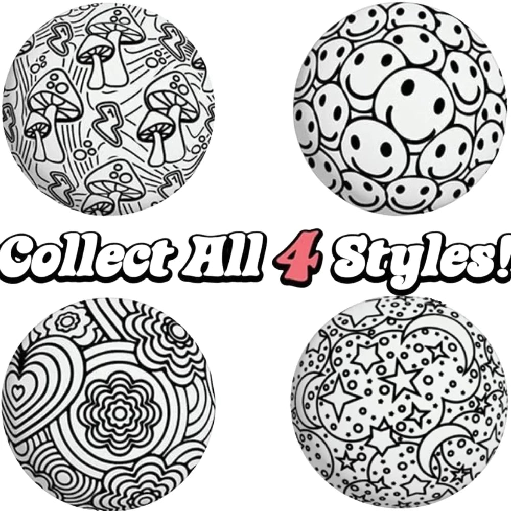 Graffiti Ball Squishy Toy