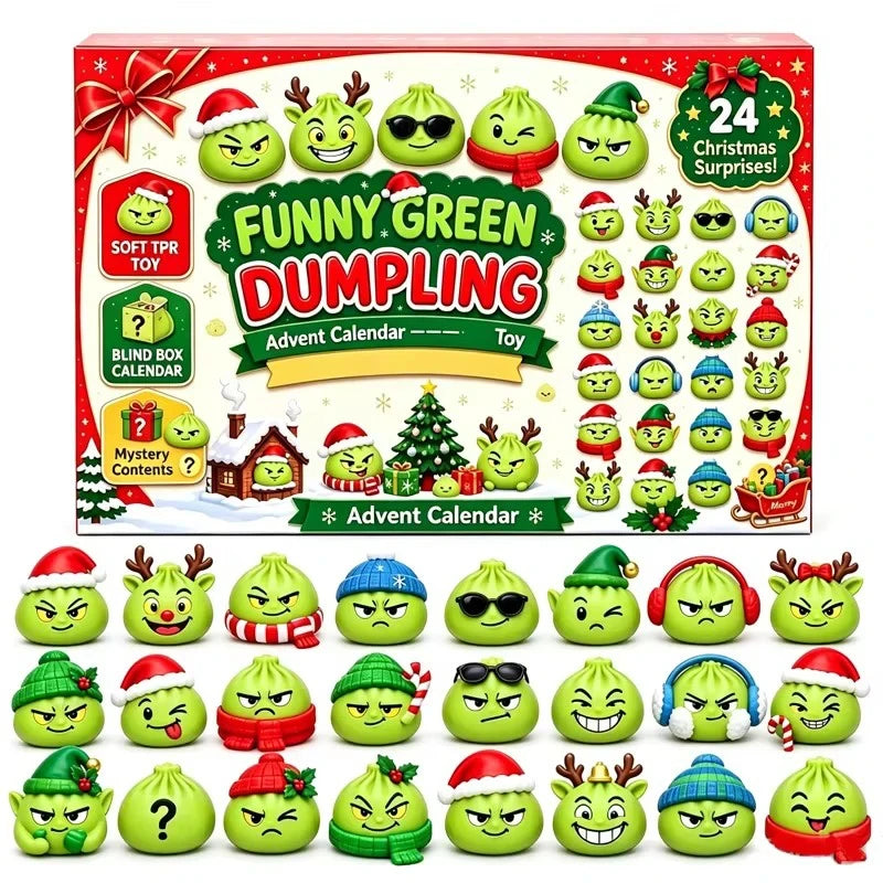 Christmas Dumpling Squishy Advent Calendar