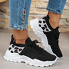 Knitted Thick Sole Women Sneakers