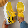 Knitted Thick Sole Women Sneakers