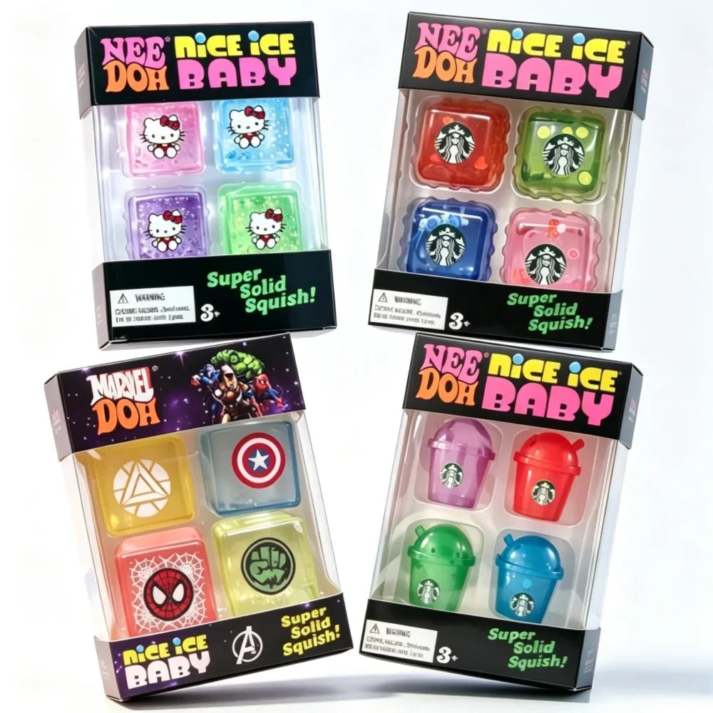 NeeDoh Nice Ice Cube Squishy Toy