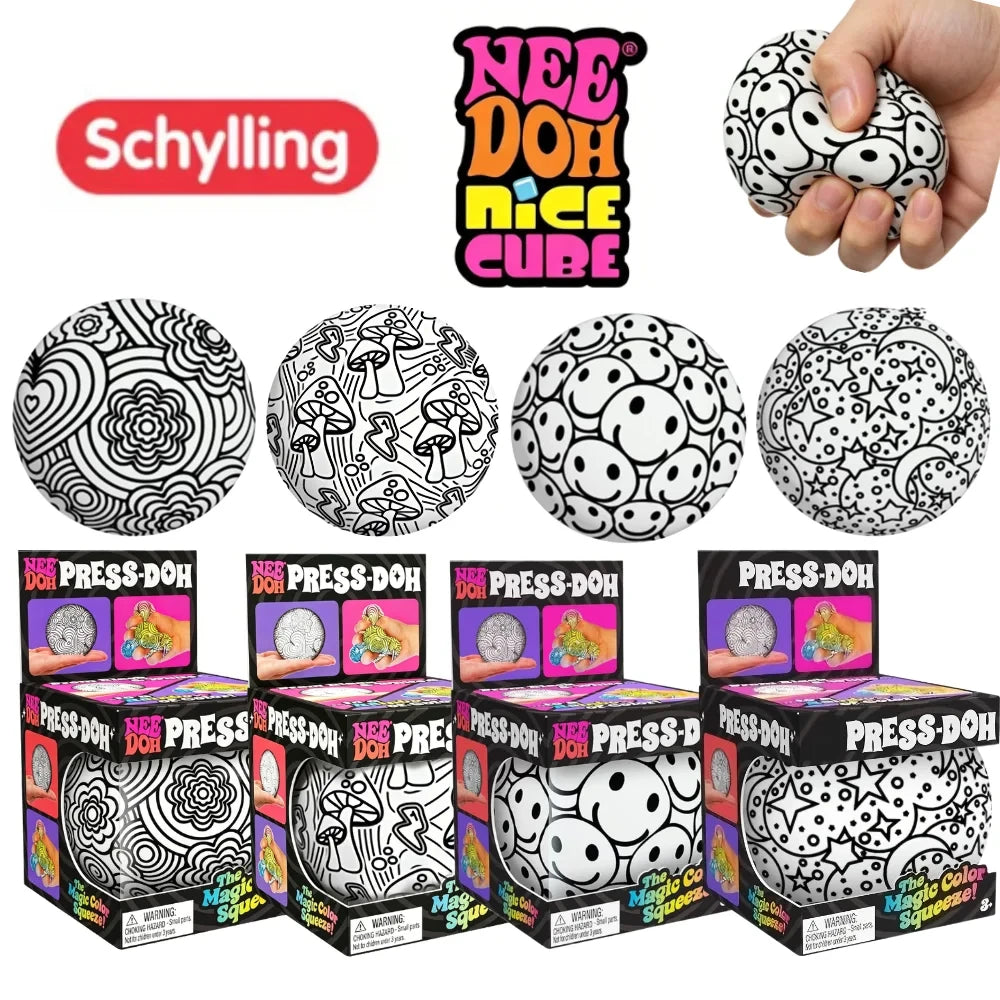 Graffiti Ball Squishy Toy