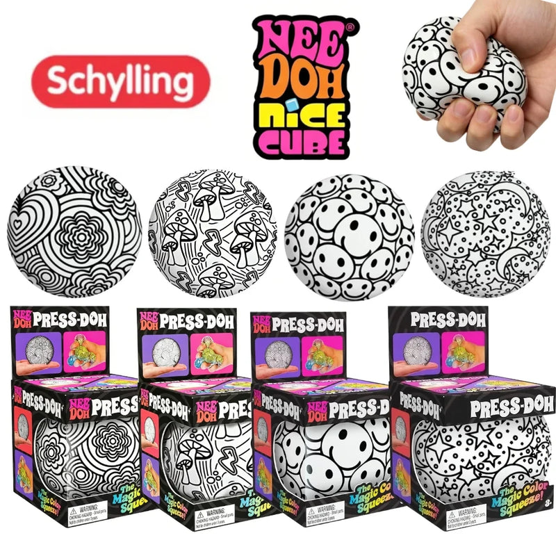 Graffiti Ball Squishy Toy