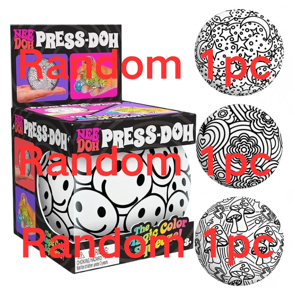 Graffiti Ball Squishy Toy