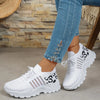 Knitted Thick Sole Women Sneakers